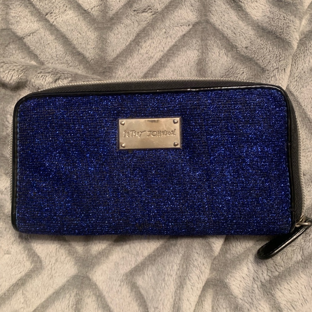 BLUE BETSEY JOHNSON WALLET